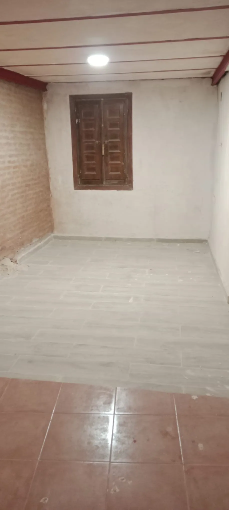 Habitación bajo el altillo — Después
