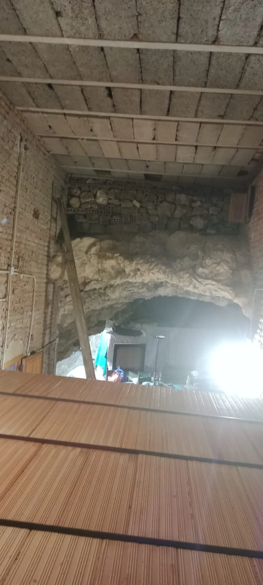 Altillo de obra nueva — Antes